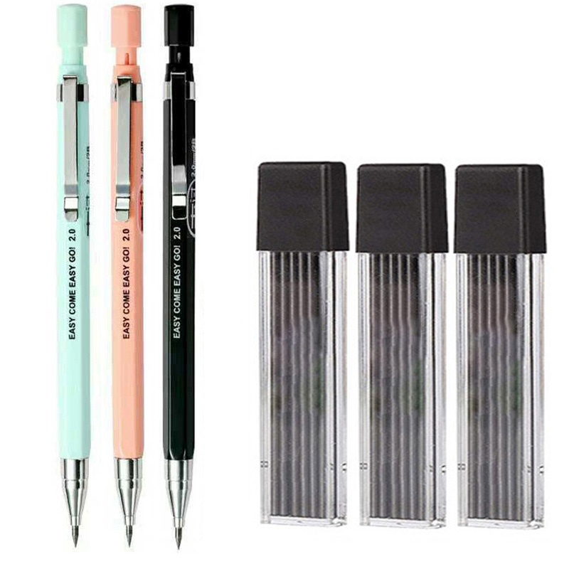 Staedtler Pencil Lumocolor - Mekanik Kalem Seti 2.0mm, 2B Siyah/Renkli