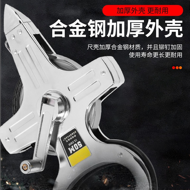 Paslanmaz Çelik Mezura 50 Metr - Tape Dispenser Weighted incelemesi ve fiyatı