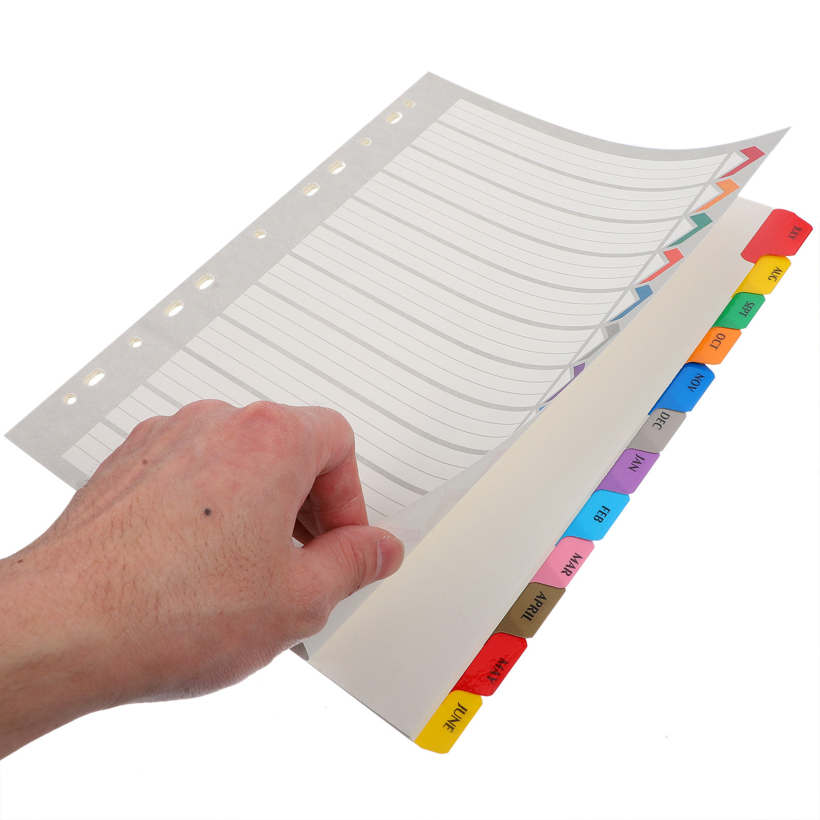 12 Sayfa İndeksli Klasör Bölüc - Tab Divider A4 incelemesi ve fiyatı