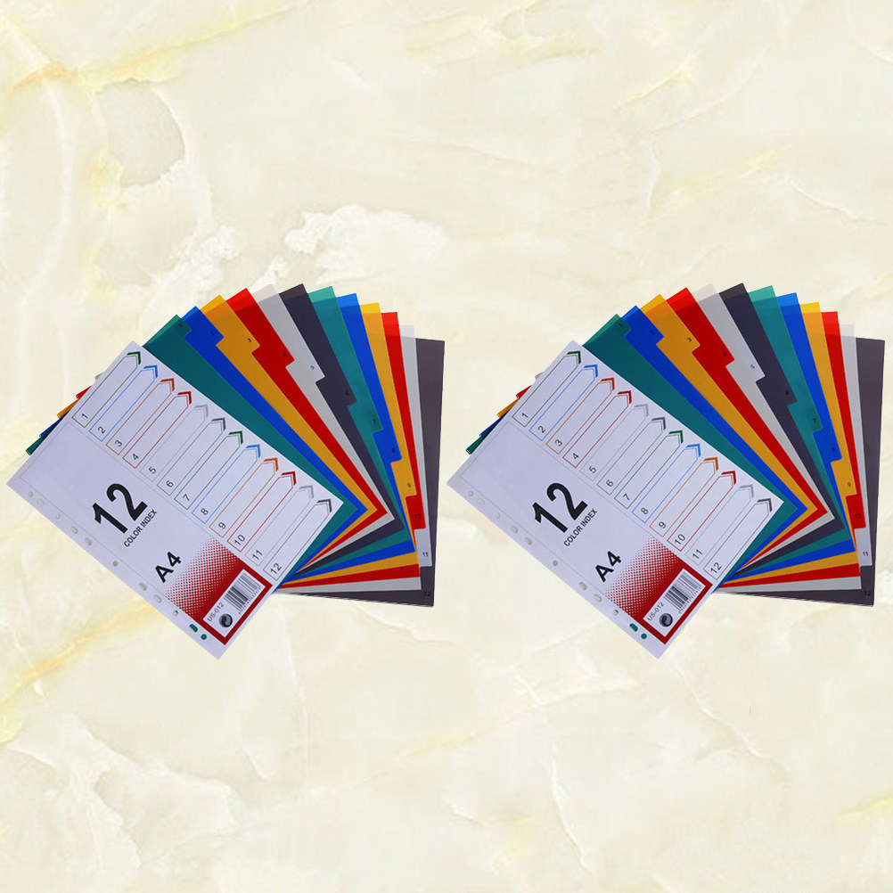 2 Adet İndeks Kağıdı Yedekleri - Tab Divider A4 incelemesi ve fiyatı