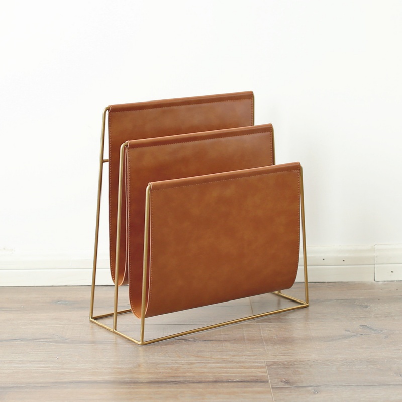 İskandinav Deri Dergi Rafı Çok - Magazine Holder Rack incelemesi ve fiyatı