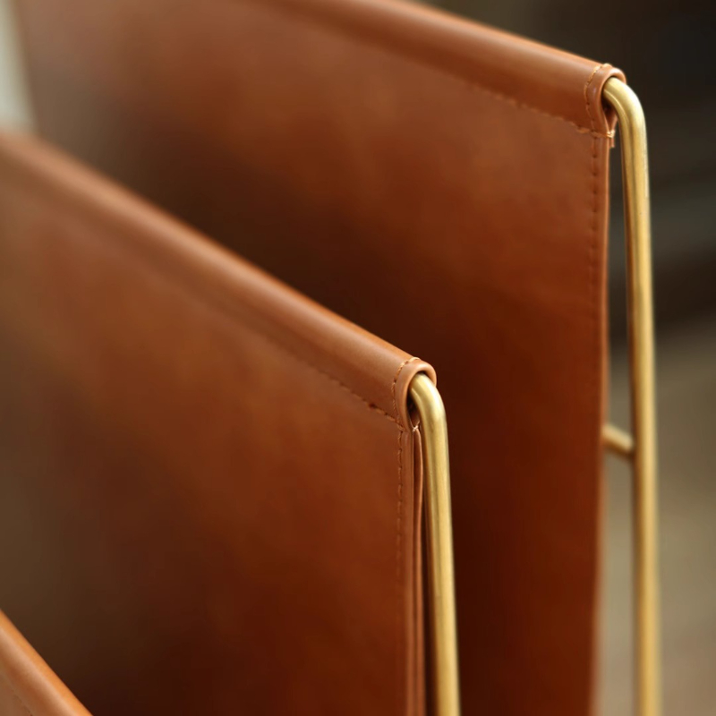 İskandinav Deri Dergi Rafı Çok - Magazine Holder Rack incelemesi ve fiyatı